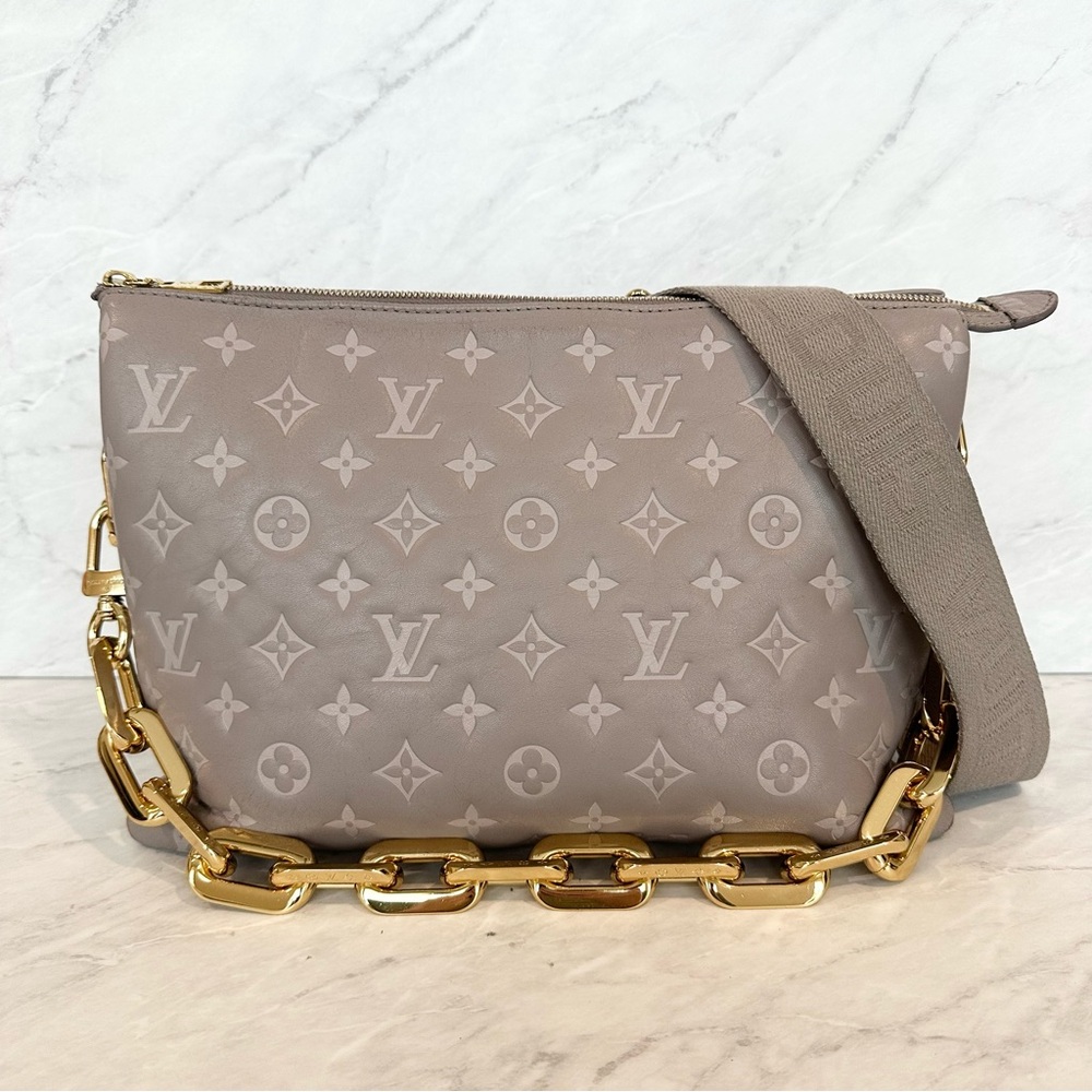 Louis Vuitton Coussin MM Gray